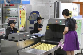 文明你我他，車站行李過安檢機為大家